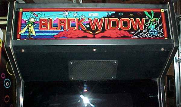 Atari Black Widow Vector Arcade Video Game