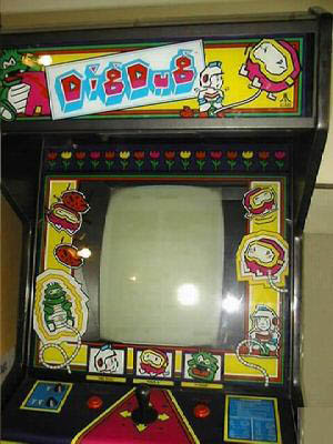 Atari Dig Dug Arcade Video Game