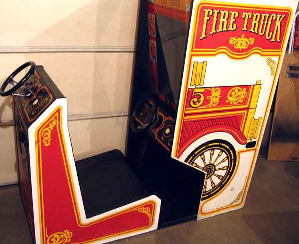 Atari Fire Truck Arcade Video Game