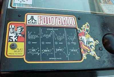 Atari Football Arcade Video Game