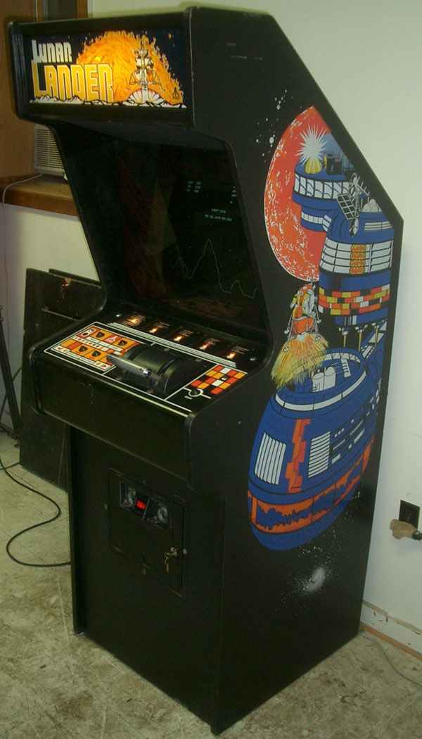 Atari Lunar Lander Vector Arcade Video Game