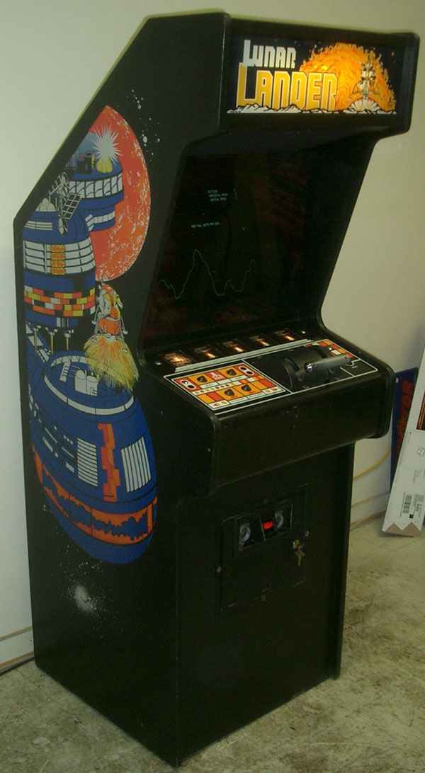 Atari Lunar Lander Vector Arcade Video Game