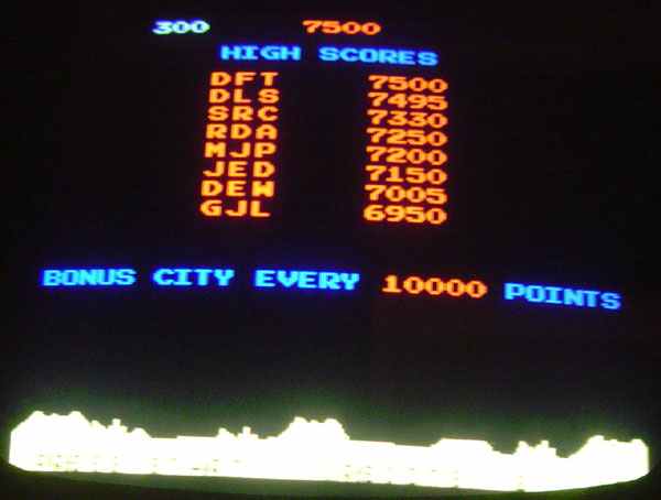 Atari Missile Command Arcade Video Game