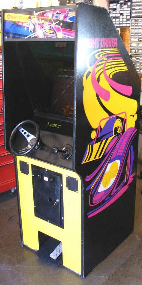 Atari Night Driver Arcade Video Game