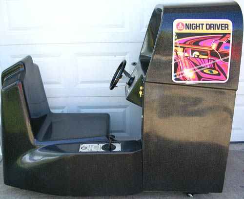 Atari Night Driver Arcade Video Game