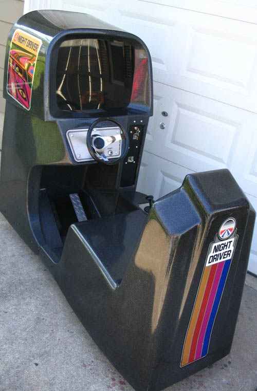 Atari Night Driver Arcade Video Game