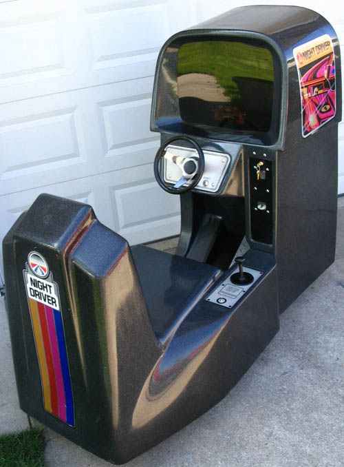 Atari Night Driver Arcade Video Game