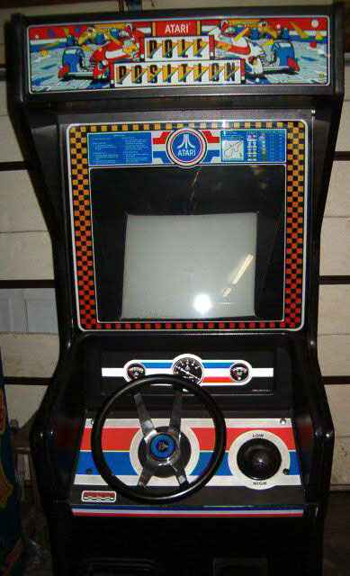 Atari Pole Position Arcade Video Game