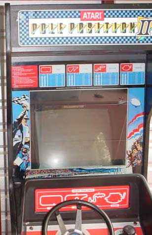 Atari Pole Position 2 Arcade Video Game