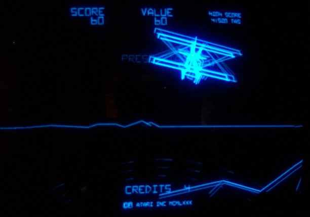 Atari Red Baron Vector Arcade Video Game
