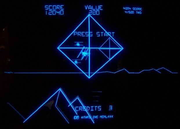Atari Red Baron Vector Arcade Video Game