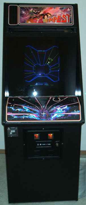 ATARI TEMEST Vector Video Arcade Game