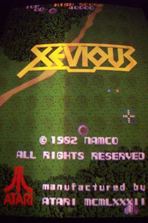 Atari Xevious Arcade Video Game