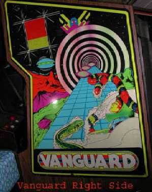 Vanguard Arcade Video Game