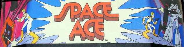 Space Ace Video Arcade Game of 1983 by Cinematronics