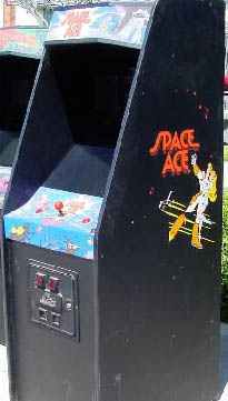 Space Ace Video Arcade Game of 1983 by Cinematronics
