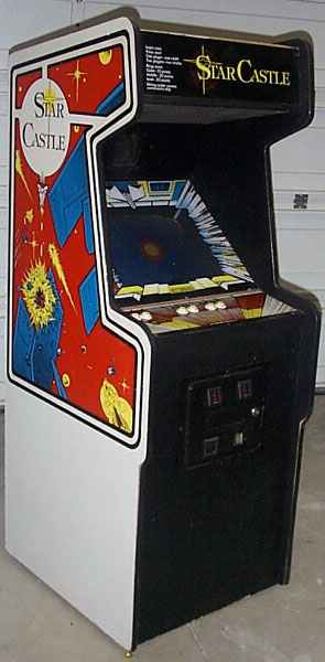 Star Castle Video Arcade Game of 1980 by Cinematronics