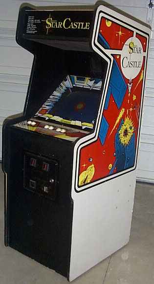 Star Castle Video Arcade Game of 1980 by Cinematronics