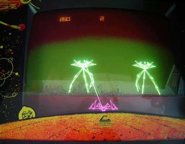 War Of The Worlds Video Arcade Game by Cinematronics