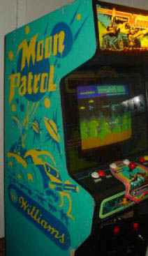 Moon Patrol Arcade Video Game - Photo