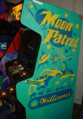Moon Patrol Arcade Video Game - Photo