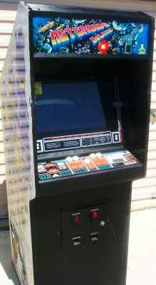 Atari Asteroids Deluxe Vector Arcade Video Game