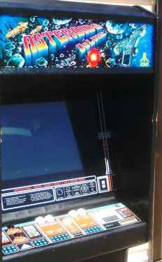 Atari Asteroids Deluxe Vector Arcade Video Game
