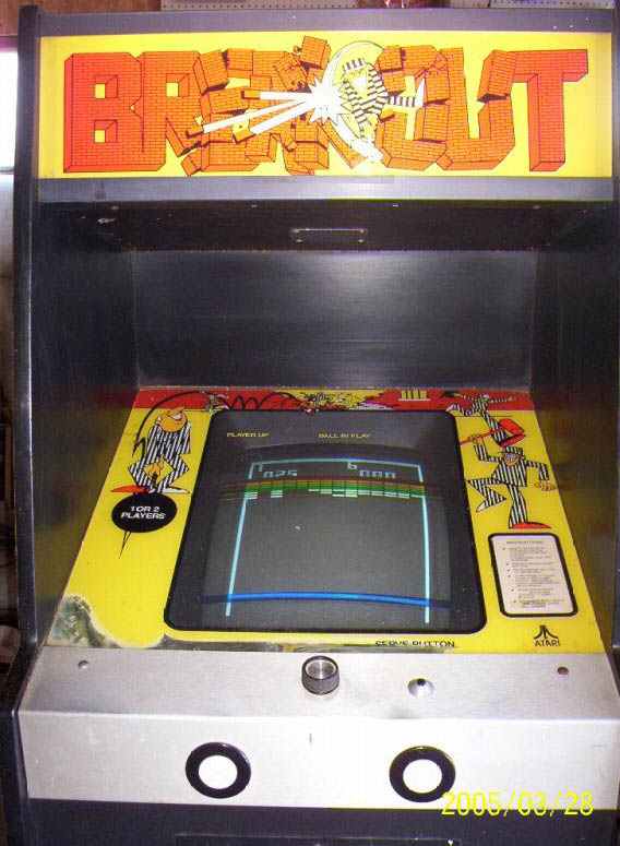 Atari Breakout Video Game