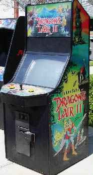 Dragon's Lair 2 Video Arcade Game of 1983 by Cinematronics