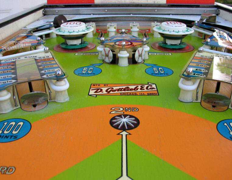 Baseball Pinball By D. Gottlieb & Company