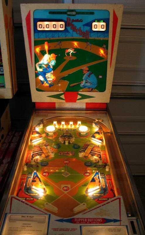 Baseball Pinball By D. Gottlieb & Company