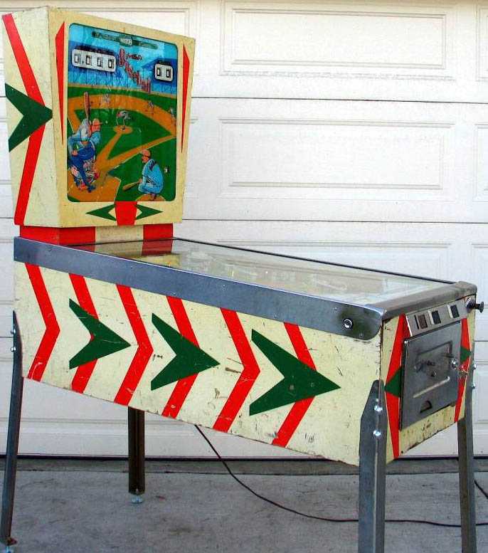 Baseball Pinball By D. Gottlieb & Company