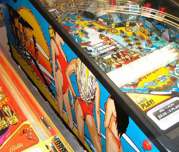 Baywatch Pinball By Sega Photo I guess we dont need to see the faces