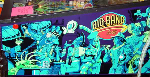 Big Bang Bar - Pinball Image