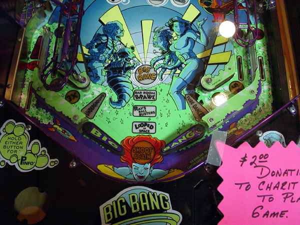 Big Bang Bar - Pinball Image