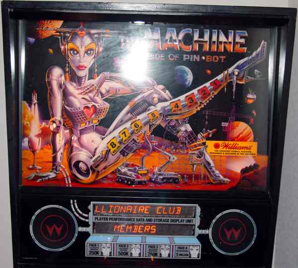 THE MACHINE BRIDE OF PINBOT - Pinball Image