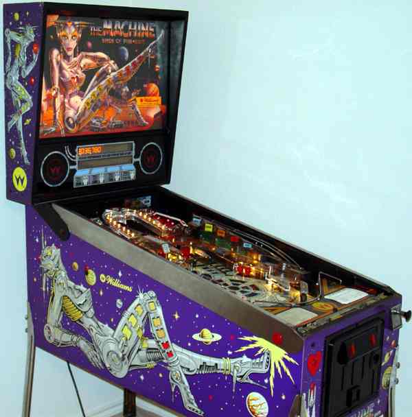 THE MACHINE BRIDE OF PINBOT - Pinball Image