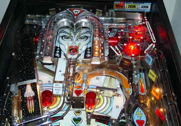 THE MACHINE BRIDE OF PINBOT - Pinball Image