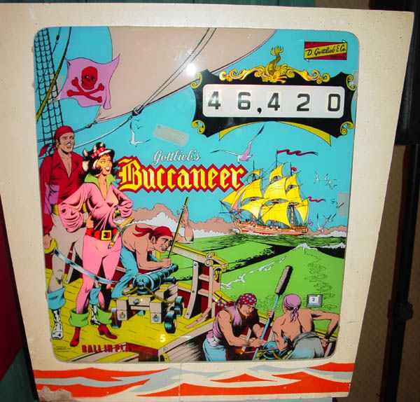 Buccaneer Pinball By D. Gottlieb & Company - Photo