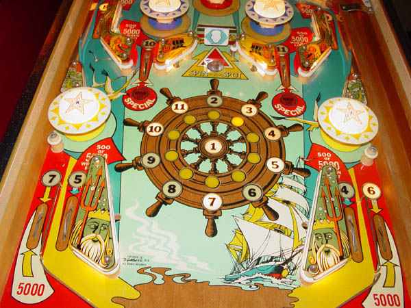 Buccaneer Pinball By D. Gottlieb & Company - Photo