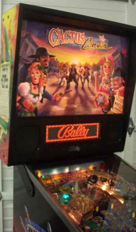 Cactus Canyon Pinball By Bally - Image