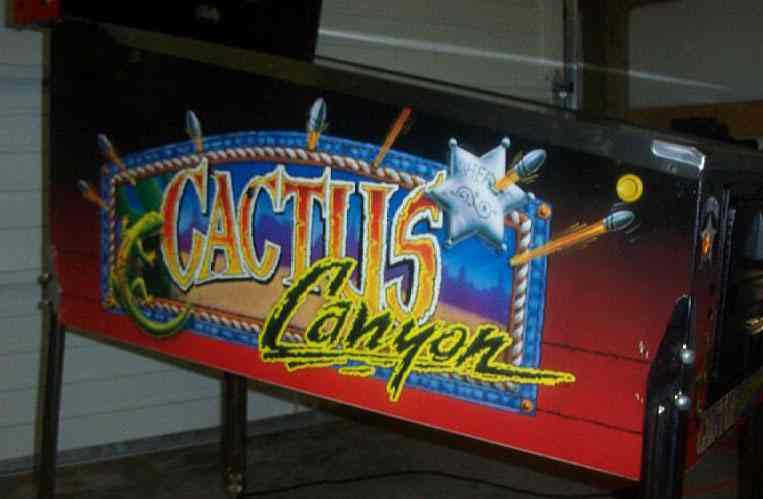 Cactus Canyon Pinball By Bally - Image