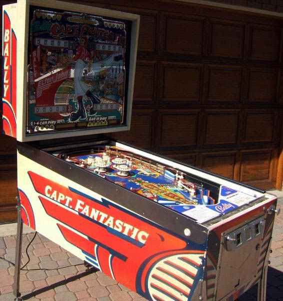 Captain Fantastic - Pinball Machine Image