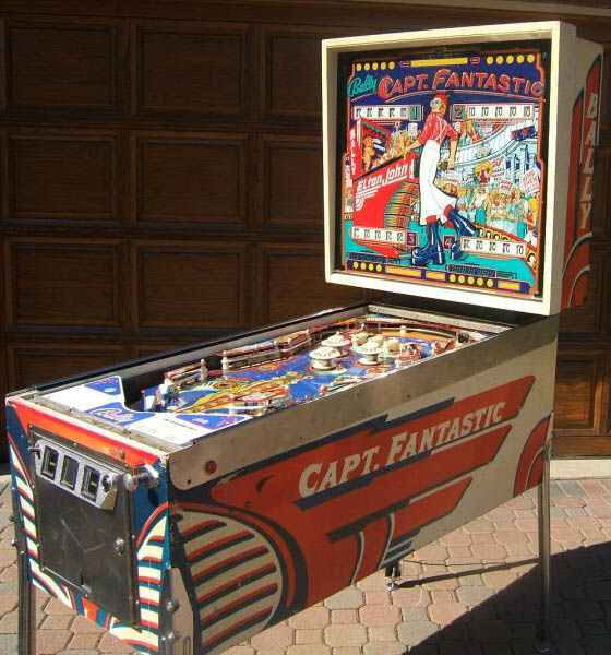 Captain Fantastic - Pinball Machine Image