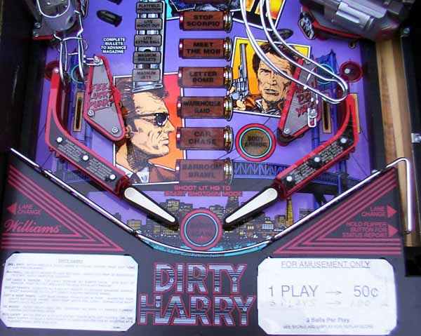 Dirty Harry - Pinball Image