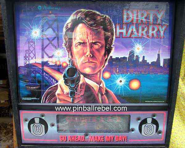 Dirty Harry - Pinball Image