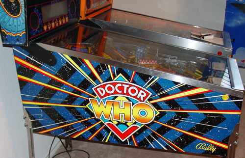 Turns Old Into New Again Doctor Who Pinball Headbox Decal Set Hard 2 Get Decals