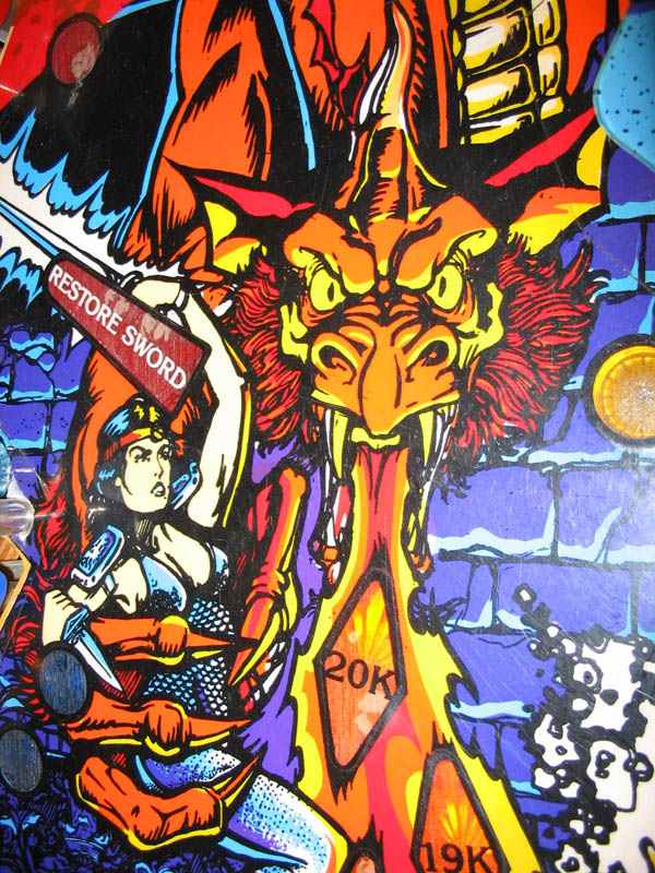 Dungeons & Dragons Pinball By Bally - Photo