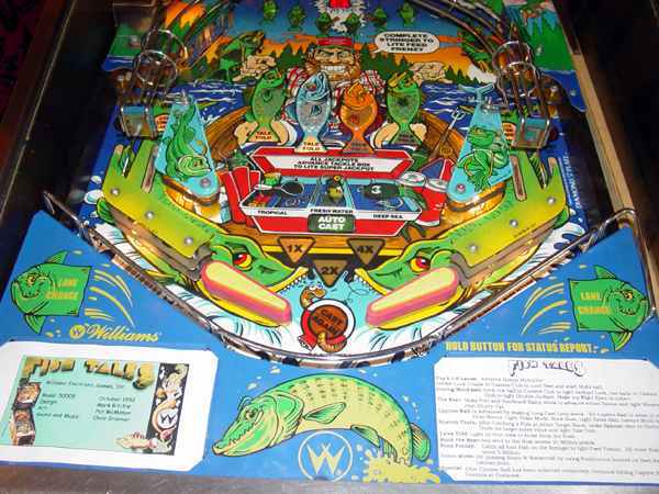 Fish Tales - Pinball Image