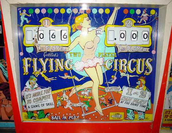 Flying Circus Pinball By D. Gottlieb - Photo